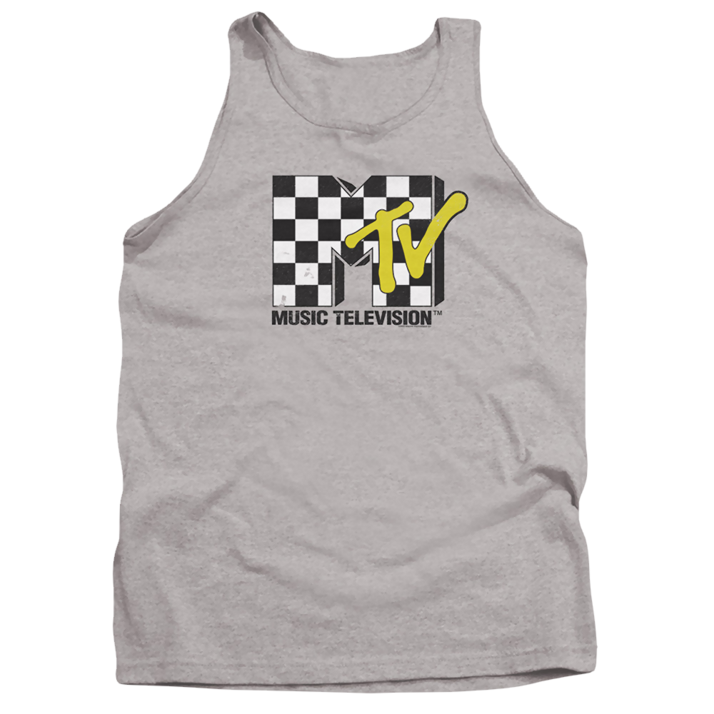 MTV Checker Board Logo - Men's Tank Top Men's Tank MTV   
