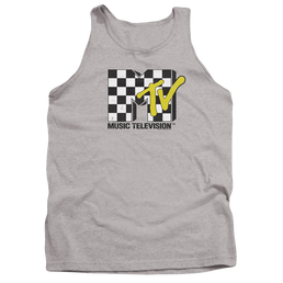 MTV Checker Board Logo - Men's Tank Top Men's Tank MTV   