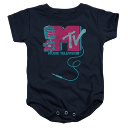 MTV Microphone Logo - Baby Bodysuit Baby Bodysuit MTV   