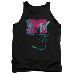 MTV Microphone Logo - Men's Tank Top Men's Tank MTV   