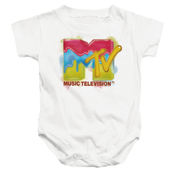 MTV Paint Logo - Baby Bodysuit Baby Bodysuit MTV   