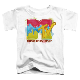 MTV Paint Logo - Toddler T-Shirt Toddler T-Shirt MTV   