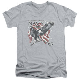 U.S. Navy Trident - Men's V-Neck T-Shirt Men's V-Neck T-Shirt U.S. Navy   