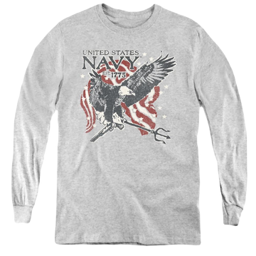 U.S. Navy Trident - Youth Long Sleeve T-Shirt Youth Long Sleeve T-Shirt U.S. Navy   