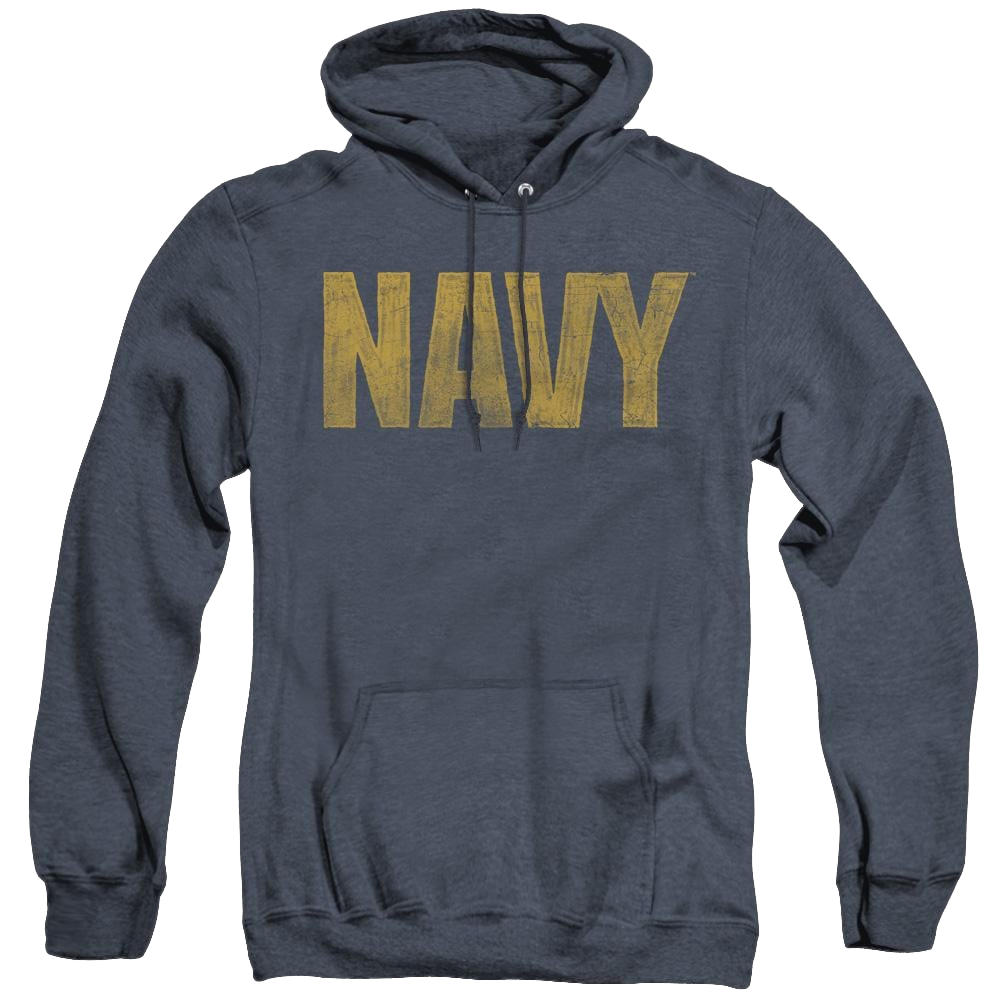 U.S. Navy Logo - Heather Pullover Hoodie Heather Pullover Hoodie U.S. Navy   