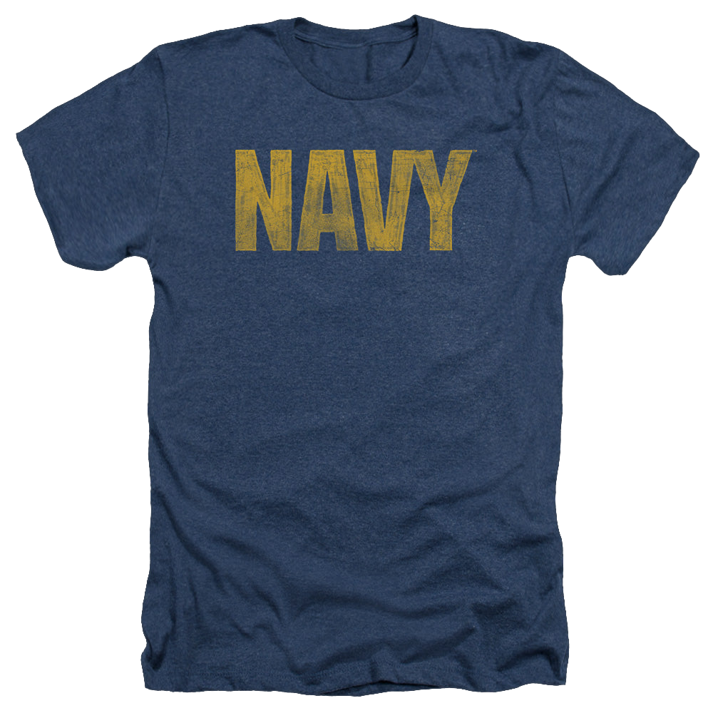 U.S. Navy Logo - Men's Heather T-Shirt Men's Heather T-Shirt U.S. Navy   