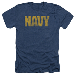 U.S. Navy Logo - Men's Heather T-Shirt Men's Heather T-Shirt U.S. Navy   