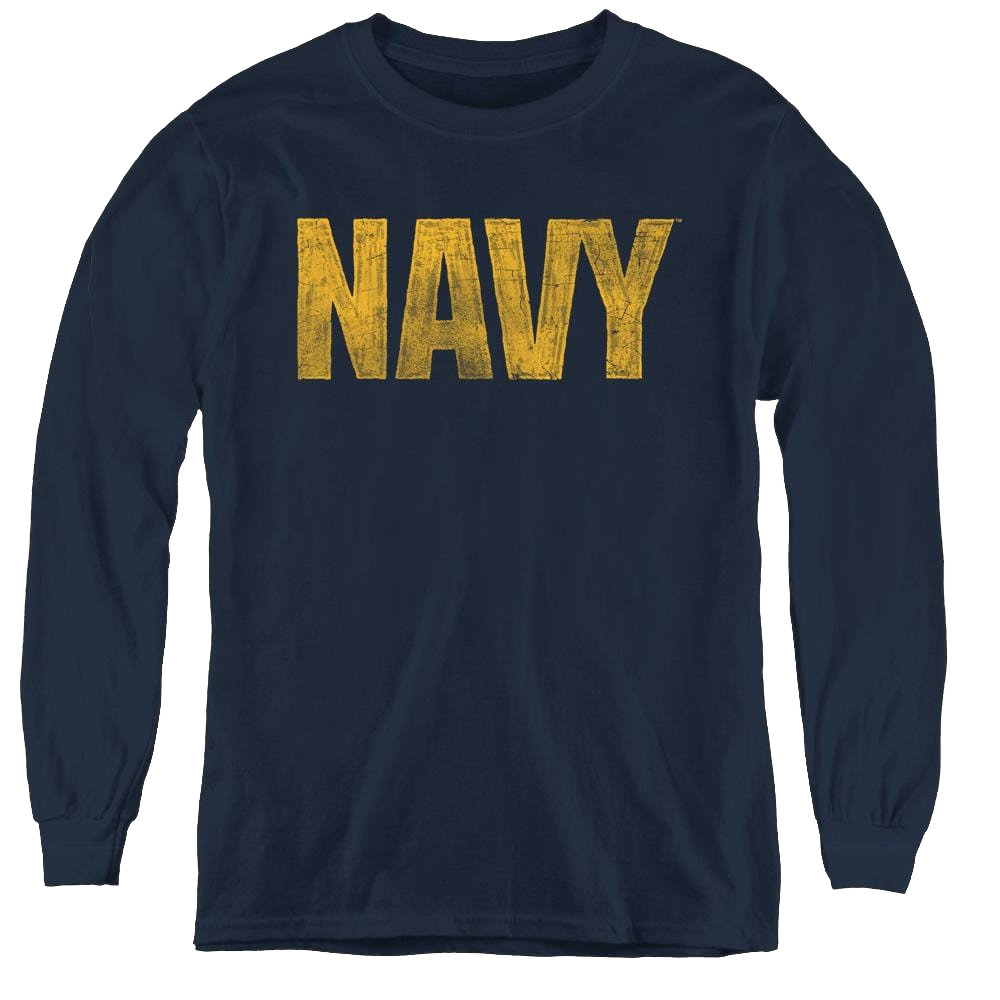 U.S. Navy Logo - Youth Long Sleeve T-Shirt Youth Long Sleeve T-Shirt U.S. Navy   