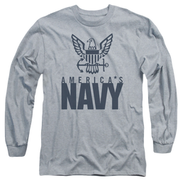 U.S. Navy Eagle Logo - Men's Long Sleeve T-Shirt Men's Long Sleeve T-Shirt U.S. Navy   