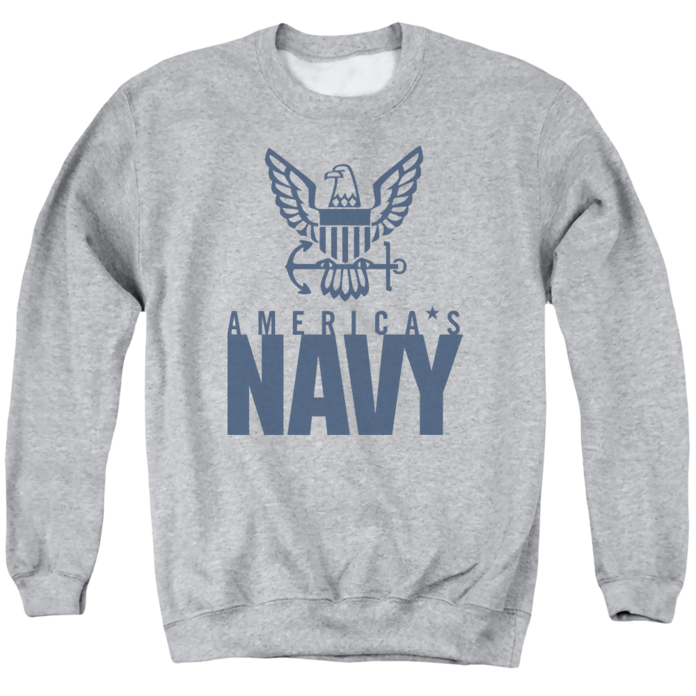 U.S. Navy Eagle Logo - Men's Crewneck Sweatshirt Men's Crewneck Sweatshirt U.S. Navy   