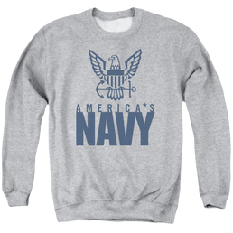 U.S. Navy Eagle Logo - Men's Crewneck Sweatshirt Men's Crewneck Sweatshirt U.S. Navy   
