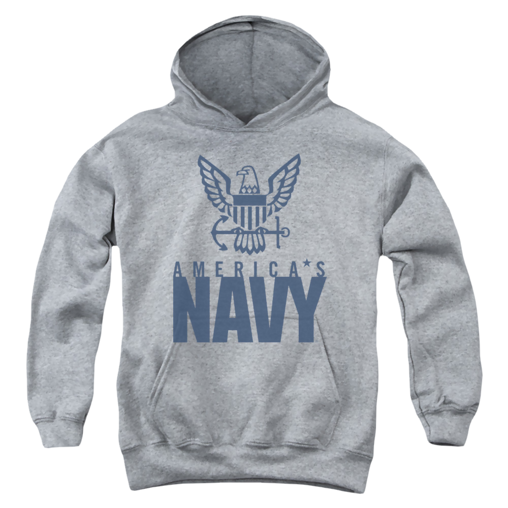 U.S. Navy Eagle Logo - Youth Hoodie Youth Hoodie (Ages 8-12) U.S. Navy   