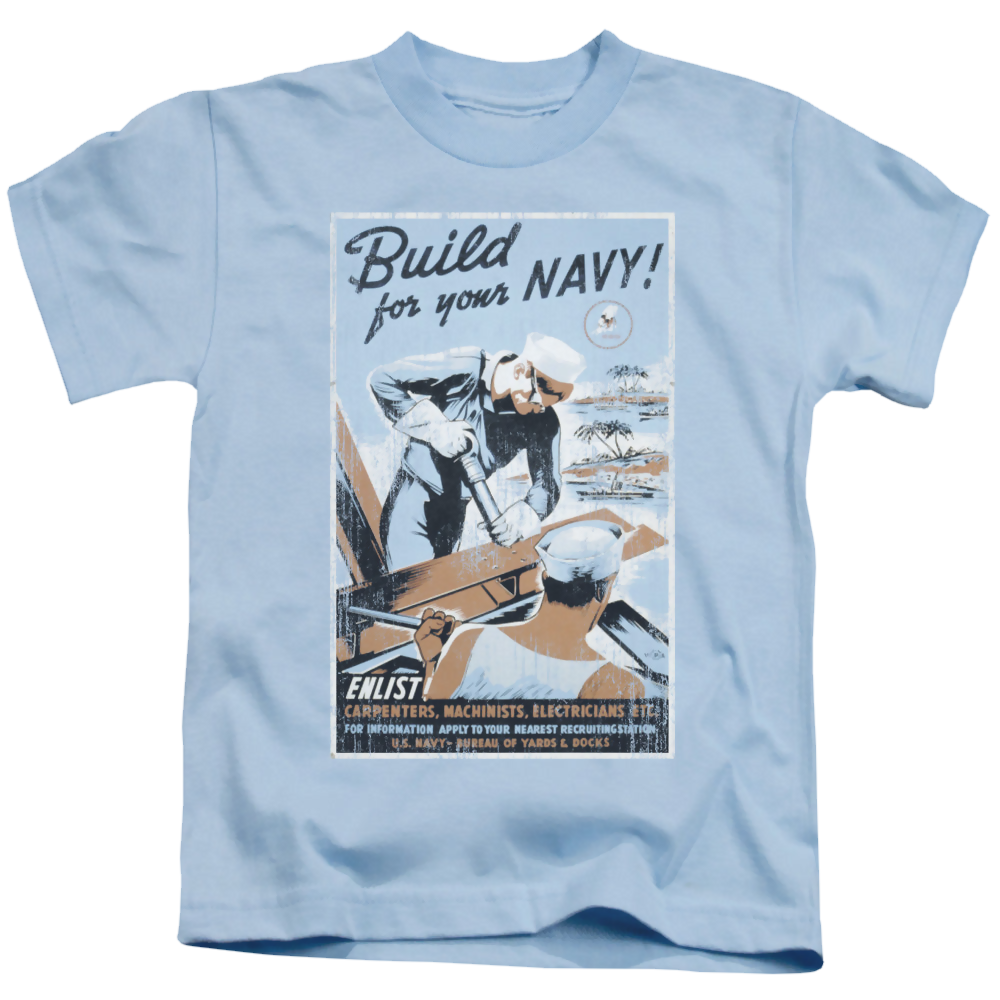 U.S. Navy Build Your Navy - Kid's T-Shirt Kid's T-Shirt (Ages 4-7) U.S. Navy   