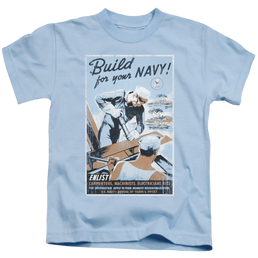 U.S. Navy Build Your Navy - Kid's T-Shirt Kid's T-Shirt (Ages 4-7) U.S. Navy   