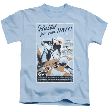 U.S. Navy Build Your Navy - Kid's T-Shirt Kid's T-Shirt (Ages 4-7) U.S. Navy   
