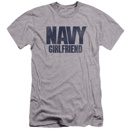 U.S. Navy Girlfriend - Men's Premium Slim Fit T-Shirt Men's Premium Slim Fit T-Shirt U.S. Navy   