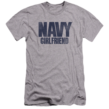 U.S. Navy Girlfriend - Men's Premium Slim Fit T-Shirt Men's Premium Slim Fit T-Shirt U.S. Navy   
