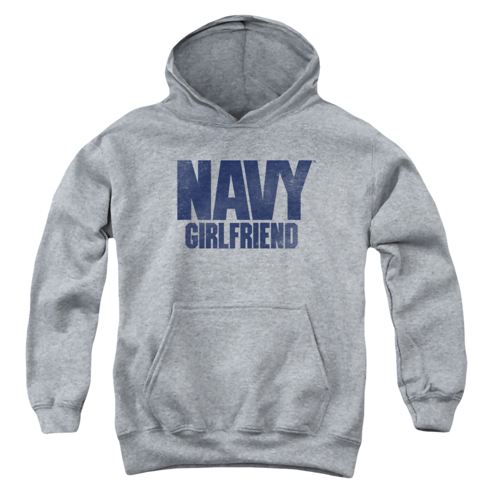 U.S. Navy Girlfriend - Youth Hoodie Youth Hoodie (Ages 8-12) U.S. Navy   