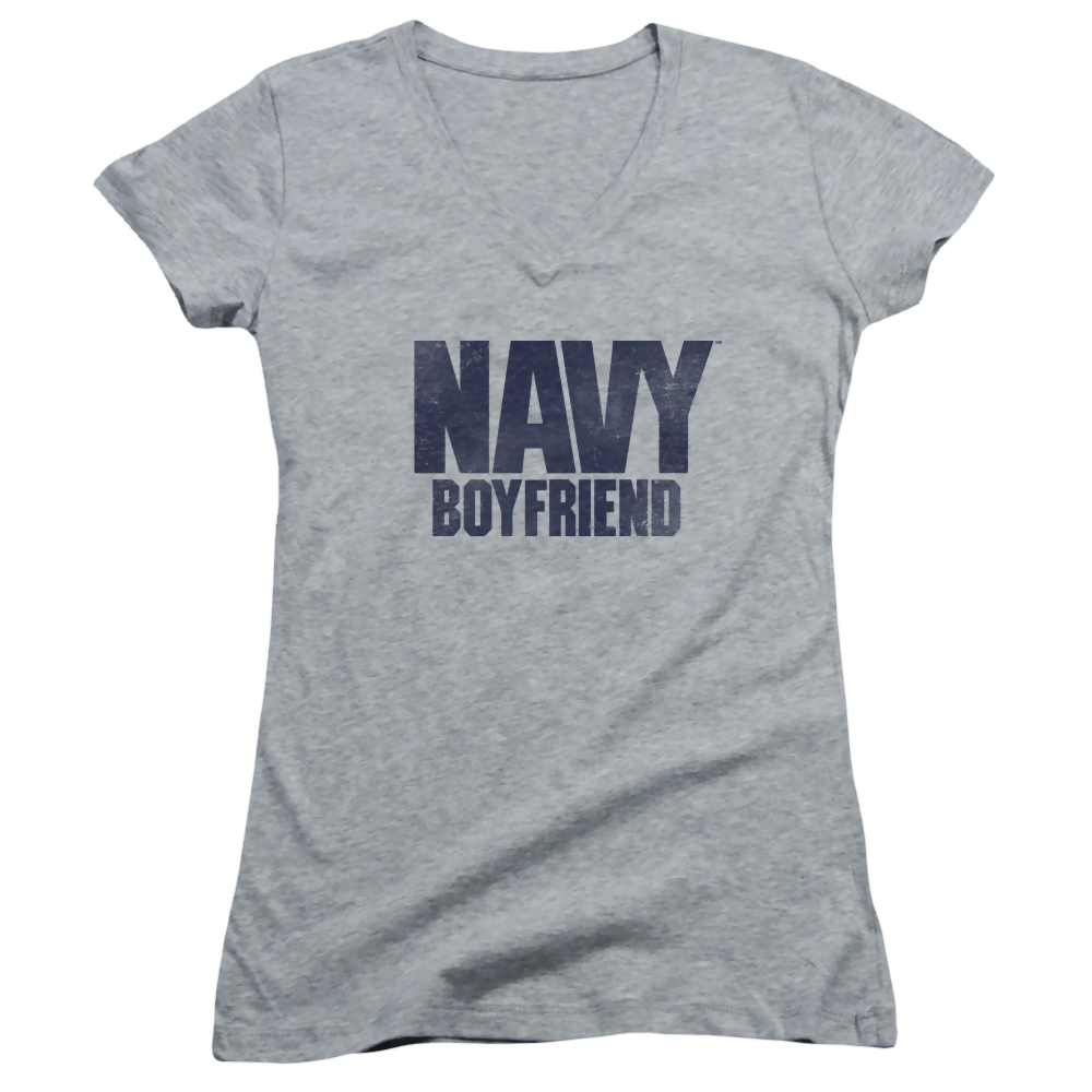 U.S. Navy Boyfriend - Juniors V-Neck T-Shirt Juniors V-Neck T-Shirt U.S. Navy   