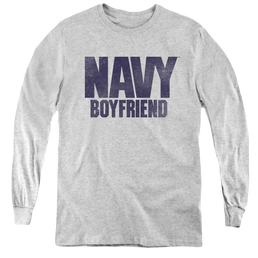 U.S. Navy Boyfriend - Youth Long Sleeve T-Shirt Youth Long Sleeve T-Shirt U.S. Navy   