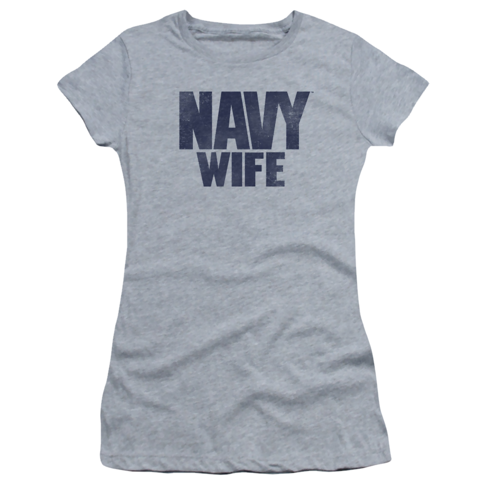 U.S. Navy Wife - Juniors T-Shirt Juniors T-Shirt U.S. Navy   