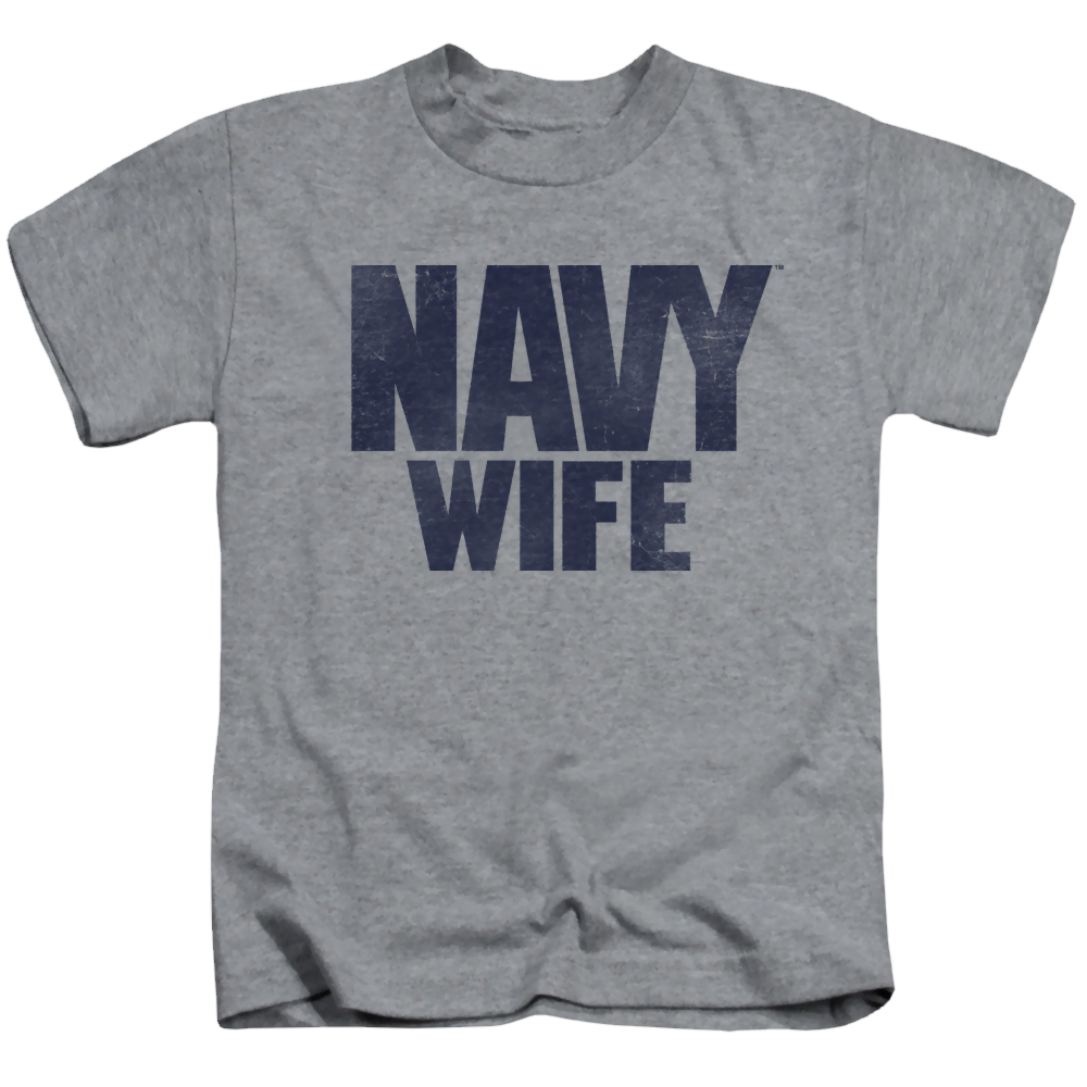 U.S. Navy Wife - Kid's T-Shirt Kid's T-Shirt (Ages 4-7) U.S. Navy   
