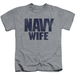 U.S. Navy Wife - Kid's T-Shirt Kid's T-Shirt (Ages 4-7) U.S. Navy   