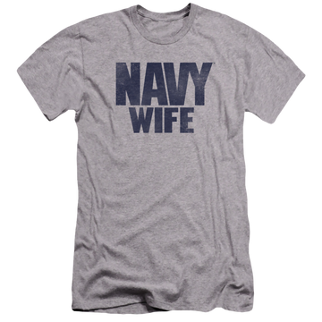U.S. Navy Wife - Men's Premium Slim Fit T-Shirt Men's Premium Slim Fit T-Shirt U.S. Navy   