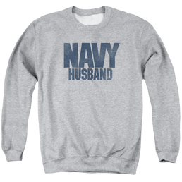 U.S. Navy Husband - Men's Crewneck Sweatshirt Men's Crewneck Sweatshirt U.S. Navy   