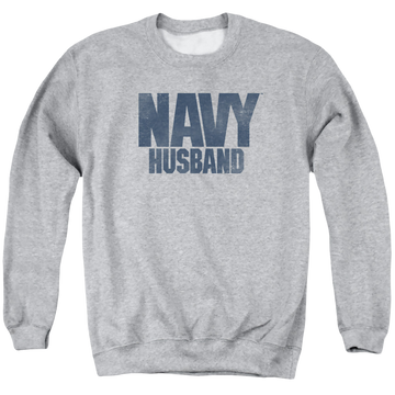 U.S. Navy Husband - Men's Crewneck Sweatshirt Men's Crewneck Sweatshirt U.S. Navy   
