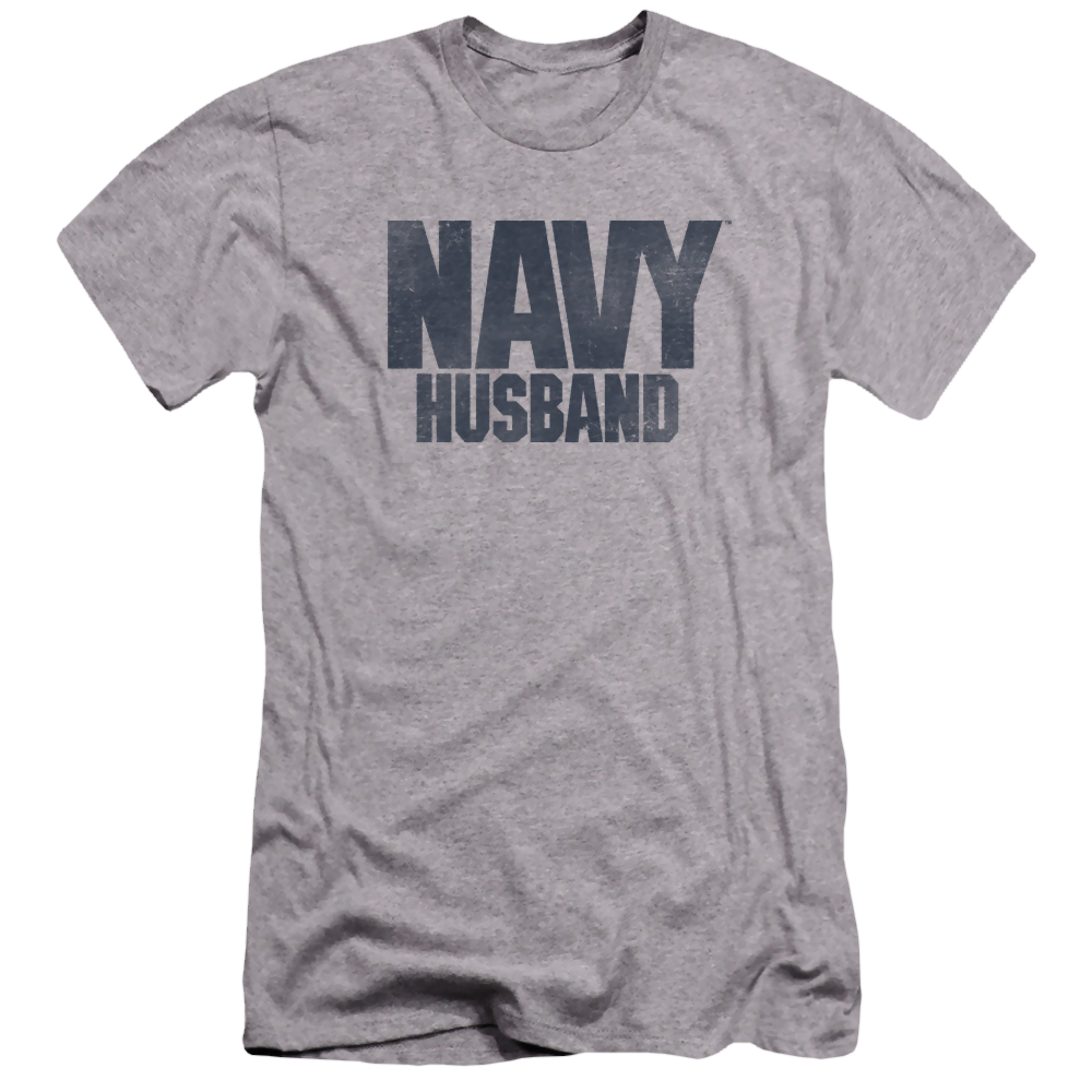 U.S. Navy Husband - Men's Premium Slim Fit T-Shirt Men's Premium Slim Fit T-Shirt U.S. Navy   