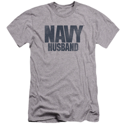 U.S. Navy Husband - Men's Premium Slim Fit T-Shirt Men's Premium Slim Fit T-Shirt U.S. Navy   