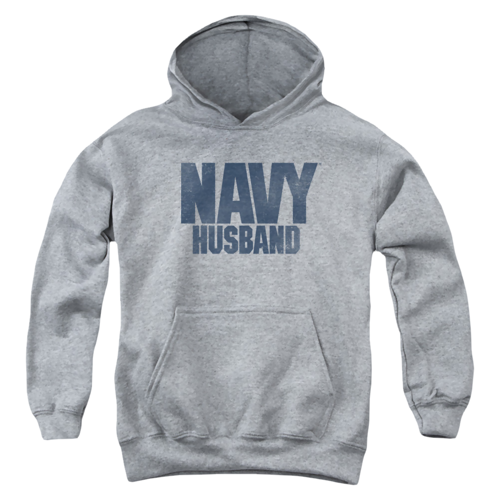 U.S. Navy Husband - Youth Hoodie Youth Hoodie (Ages 8-12) U.S. Navy   