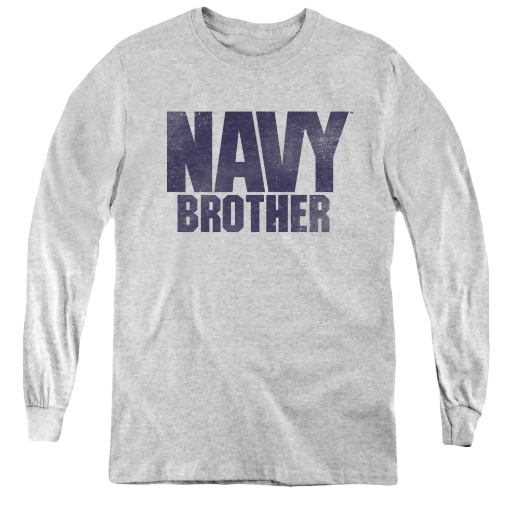 U.S. Navy Brother - Youth Long Sleeve T-Shirt Youth Long Sleeve T-Shirt U.S. Navy   