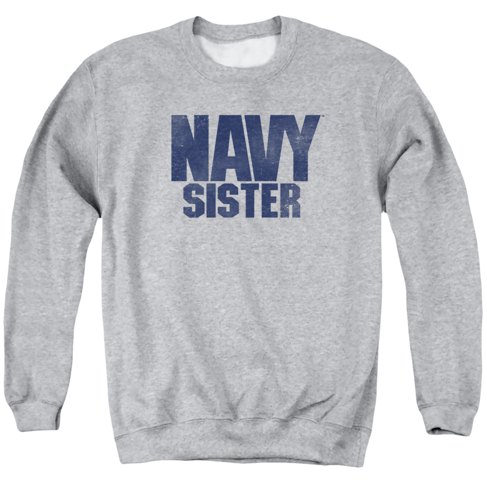U.S. Navy Sister - Men's Crewneck Sweatshirt Men's Crewneck Sweatshirt U.S. Navy   