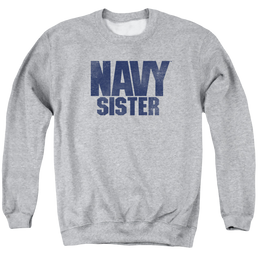 U.S. Navy Sister - Men's Crewneck Sweatshirt Men's Crewneck Sweatshirt U.S. Navy   