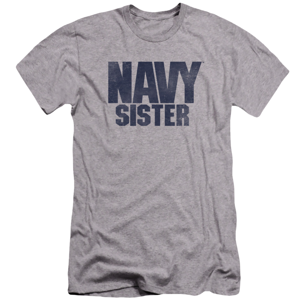 U.S. Navy Sister - Men's Premium Slim Fit T-Shirt Men's Premium Slim Fit T-Shirt U.S. Navy   