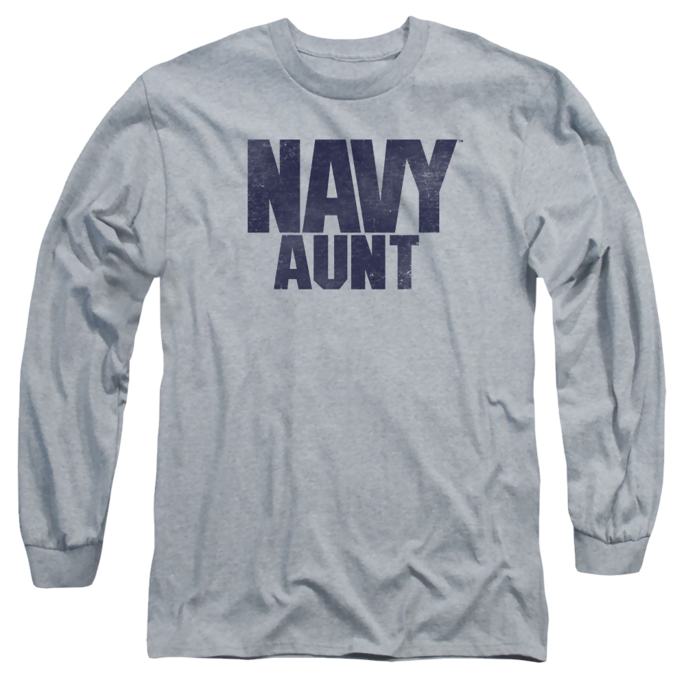 U.S. Navy Aunt - Men's Long Sleeve T-Shirt Men's Long Sleeve T-Shirt U.S. Navy   