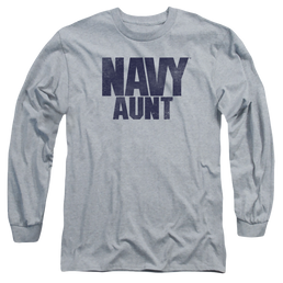 U.S. Navy Aunt - Men's Long Sleeve T-Shirt Men's Long Sleeve T-Shirt U.S. Navy   