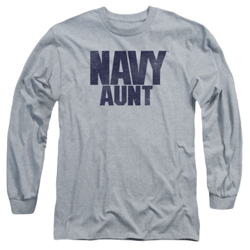 U.S. Navy Aunt - Men's Long Sleeve T-Shirt Men's Long Sleeve T-Shirt U.S. Navy   