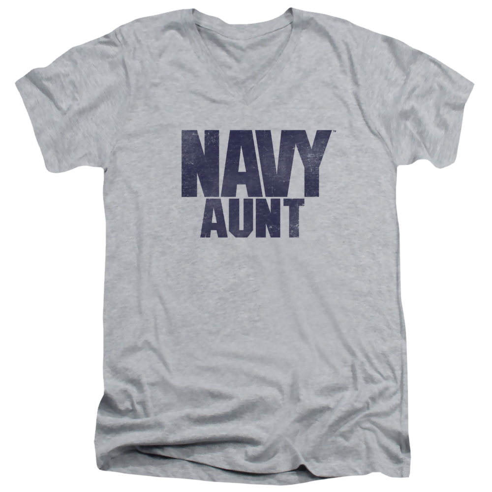 U.S. Navy Aunt - Men's V-Neck T-Shirt Men's V-Neck T-Shirt U.S. Navy   