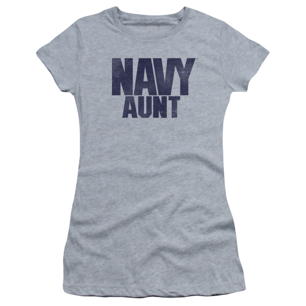 U.S. Navy Aunt - Juniors T-Shirt Juniors T-Shirt U.S. Navy   