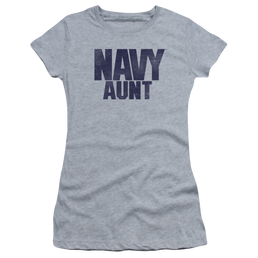 U.S. Navy Aunt - Juniors T-Shirt Juniors T-Shirt U.S. Navy   