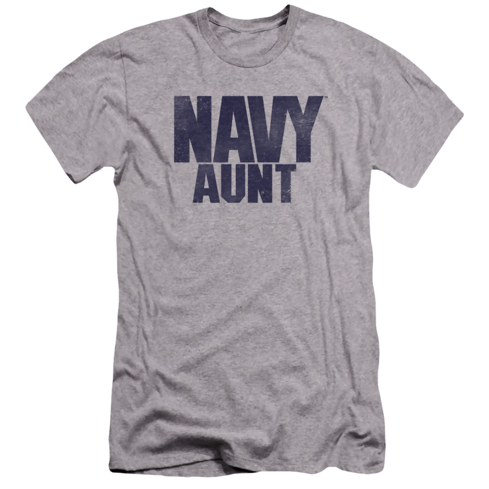U.S. Navy Aunt - Men's Premium Slim Fit T-Shirt Men's Premium Slim Fit T-Shirt U.S. Navy   