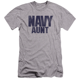 U.S. Navy Aunt - Men's Premium Slim Fit T-Shirt Men's Premium Slim Fit T-Shirt U.S. Navy   