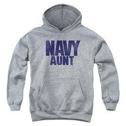 U.S. Navy Aunt - Youth Hoodie Youth Hoodie (Ages 8-12) U.S. Navy   