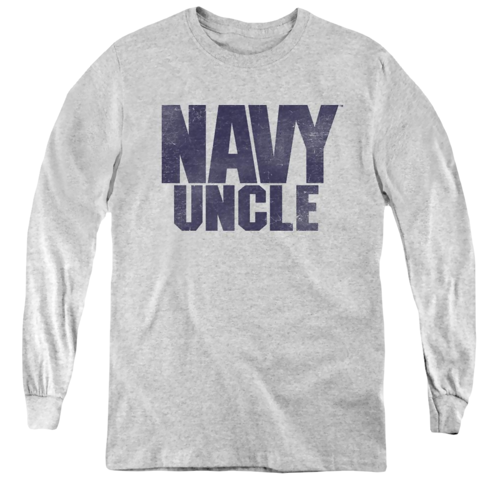 U.S. Navy Uncle - Youth Long Sleeve T-Shirt Youth Long Sleeve T-Shirt U.S. Navy   