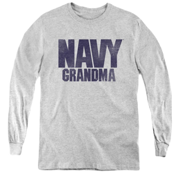 U.S. Navy Grandma - Youth Long Sleeve T-Shirt Youth Long Sleeve T-Shirt U.S. Navy   