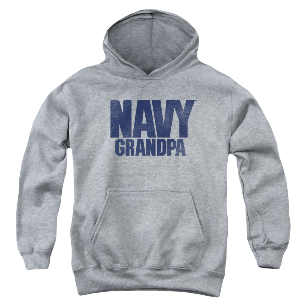 U.S. Navy Grandpa - Youth Hoodie Youth Hoodie (Ages 8-12) U.S. Navy   