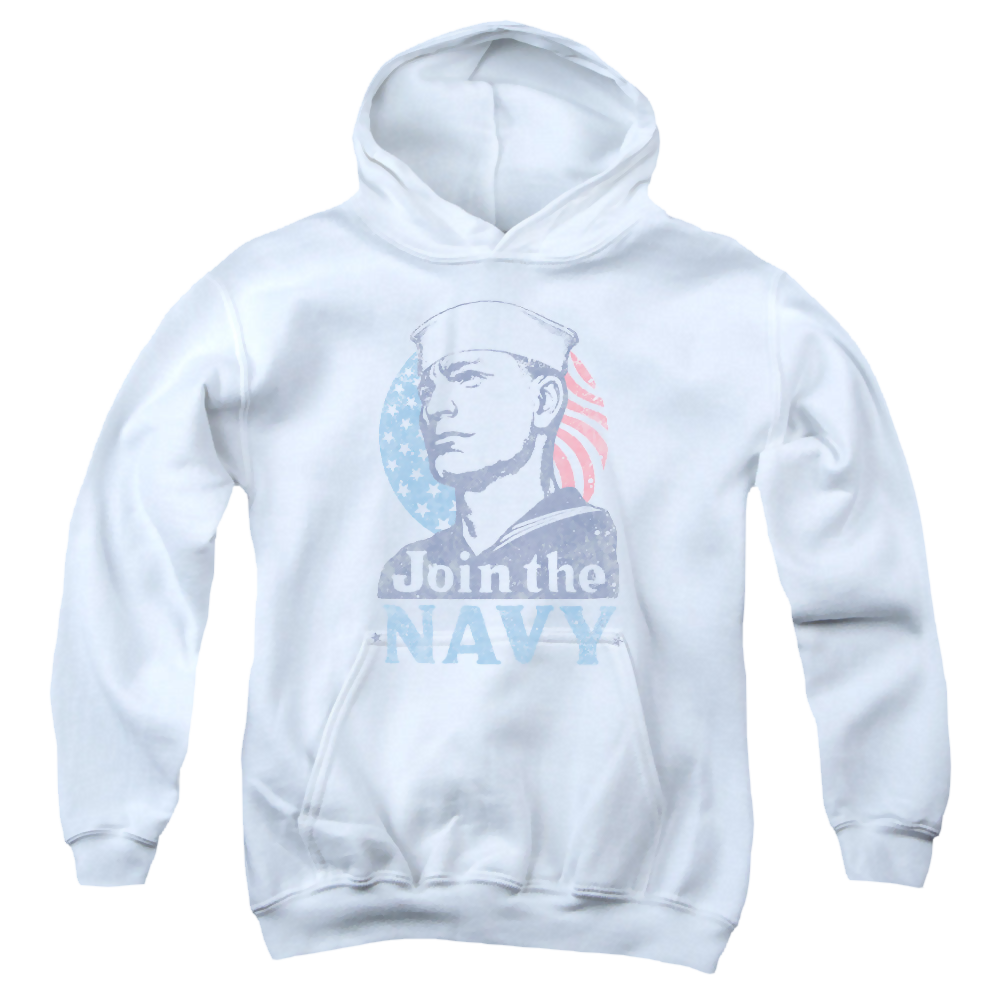 U.S. Navy Join Now - Youth Hoodie Youth Hoodie (Ages 8-12) U.S. Navy   